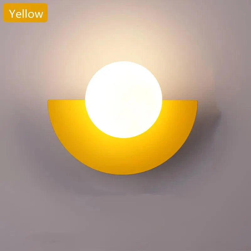 Halbmond-Lampe - Stilvolle Wandleuchte