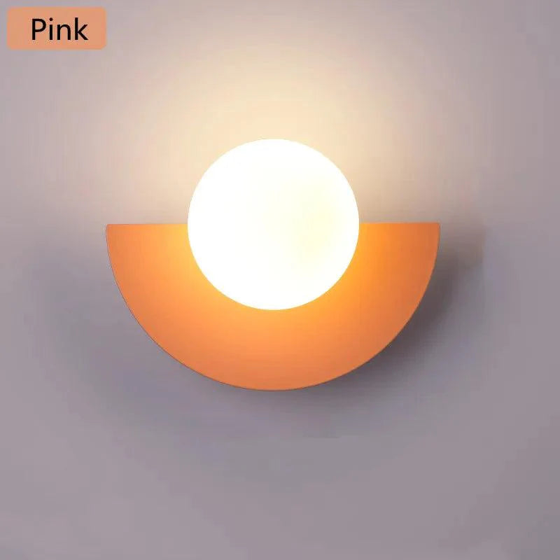 Halbmond-Lampe - Stilvolle Wandleuchte