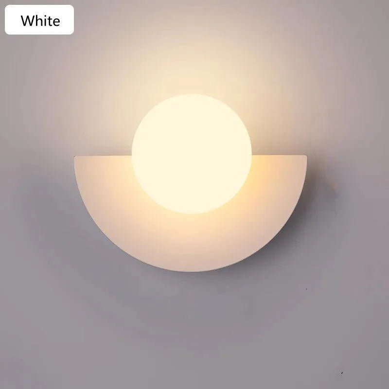 Halbmond-Lampe - Stilvolle Wandleuchte