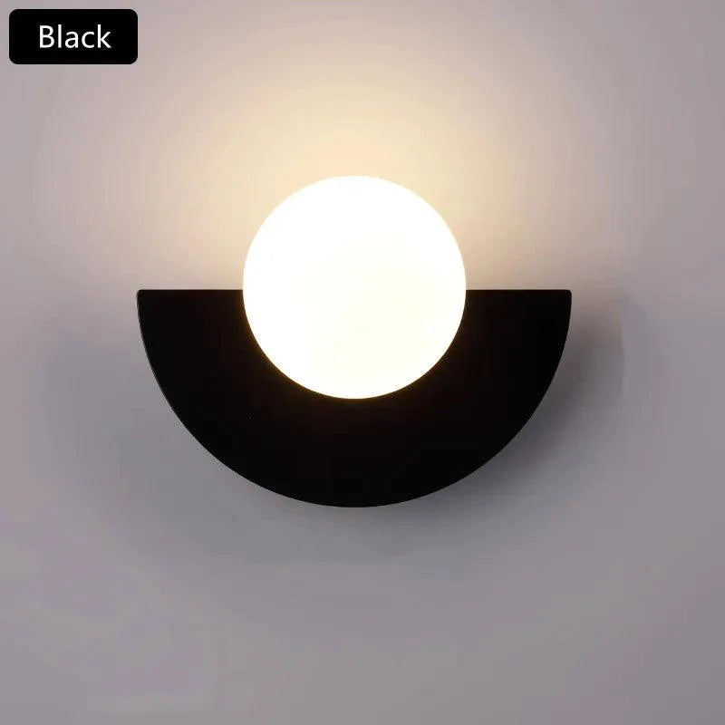 Halbmond-Lampe - Stilvolle Wandleuchte