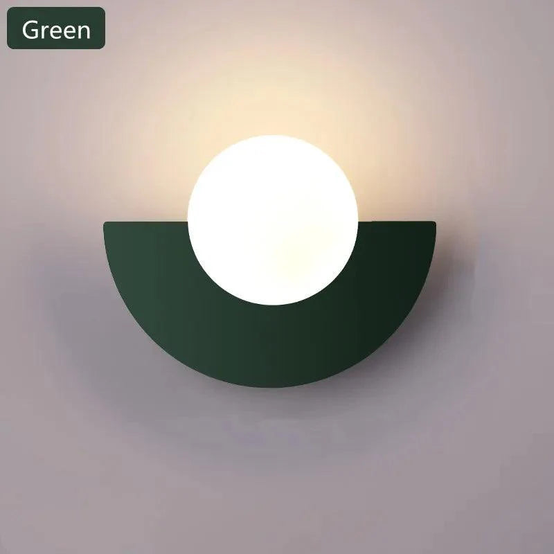 Halbmond-Lampe - Stilvolle Wandleuchte