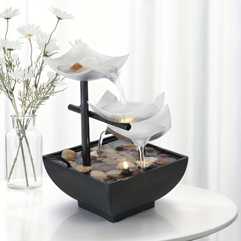 Seraphine – Lichtblatt Tischbrunnen