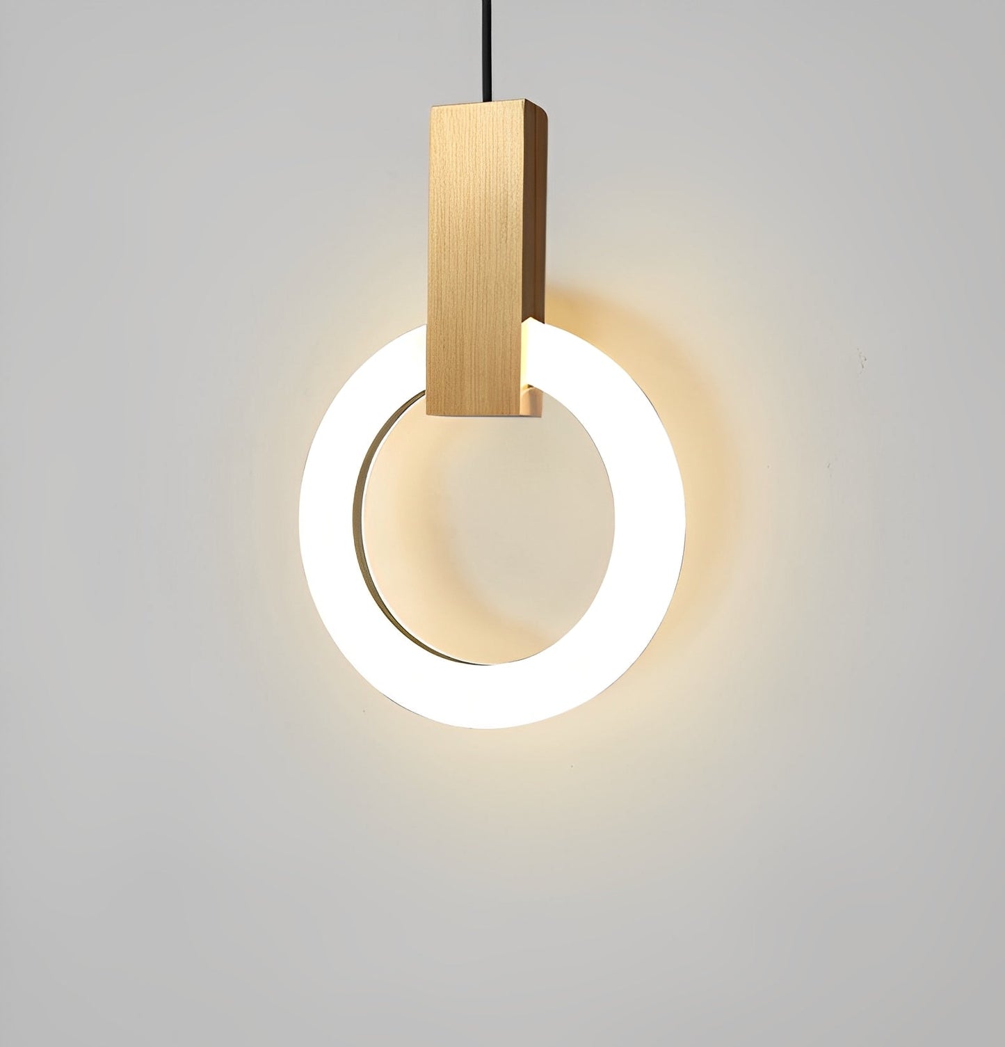 Nordra – LED-Hängelampe im skandinavischen Ringlook für moderne Wohnräume