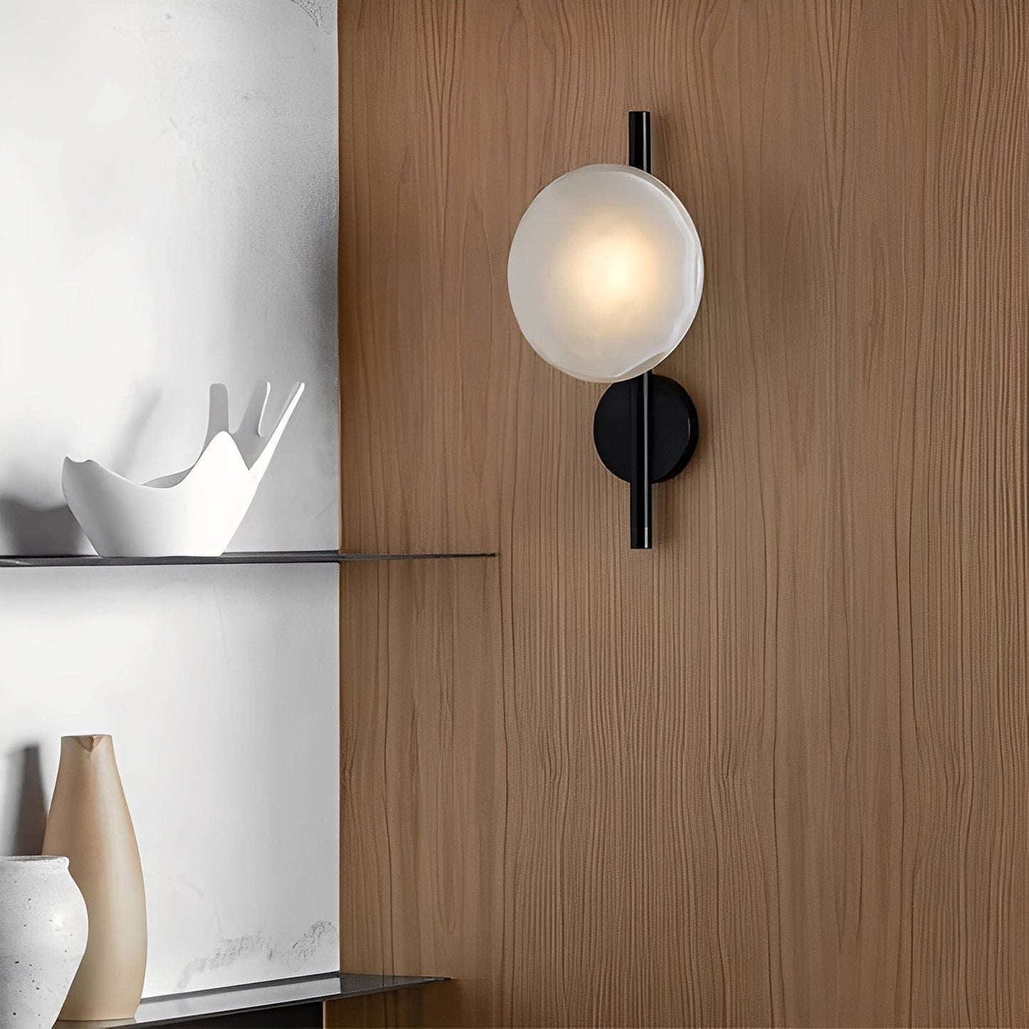Isabelle – Glas-Wandleuchte