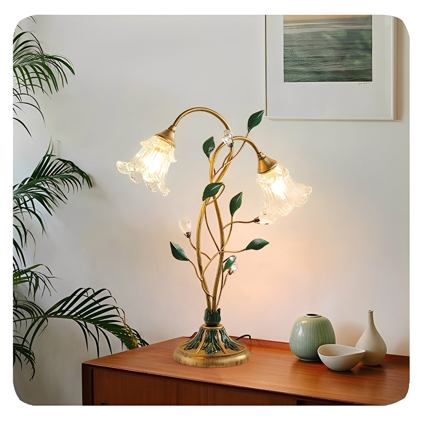 Elena – Amerikanische Retro-Tischlampe