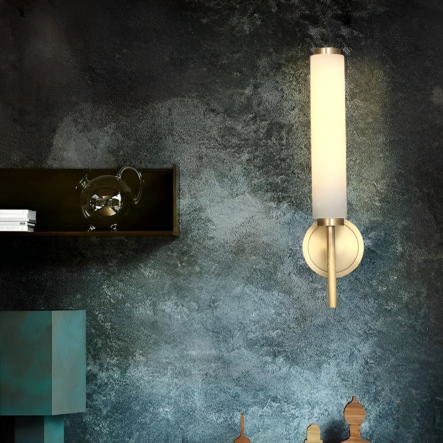 Vivia – Zeitgemäße Wandlampe mit Marmordetails: Stilvolle Eleganz für Ihre Wände