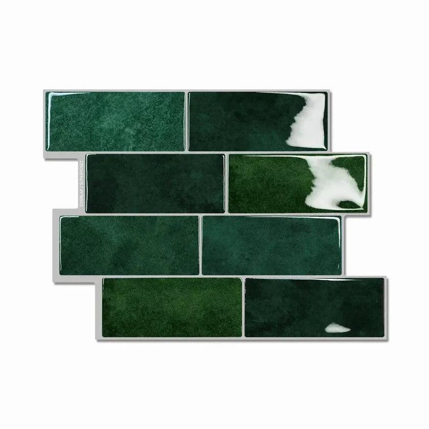 Siena – 3D Epoxy Wandsticker im Fliesenlook