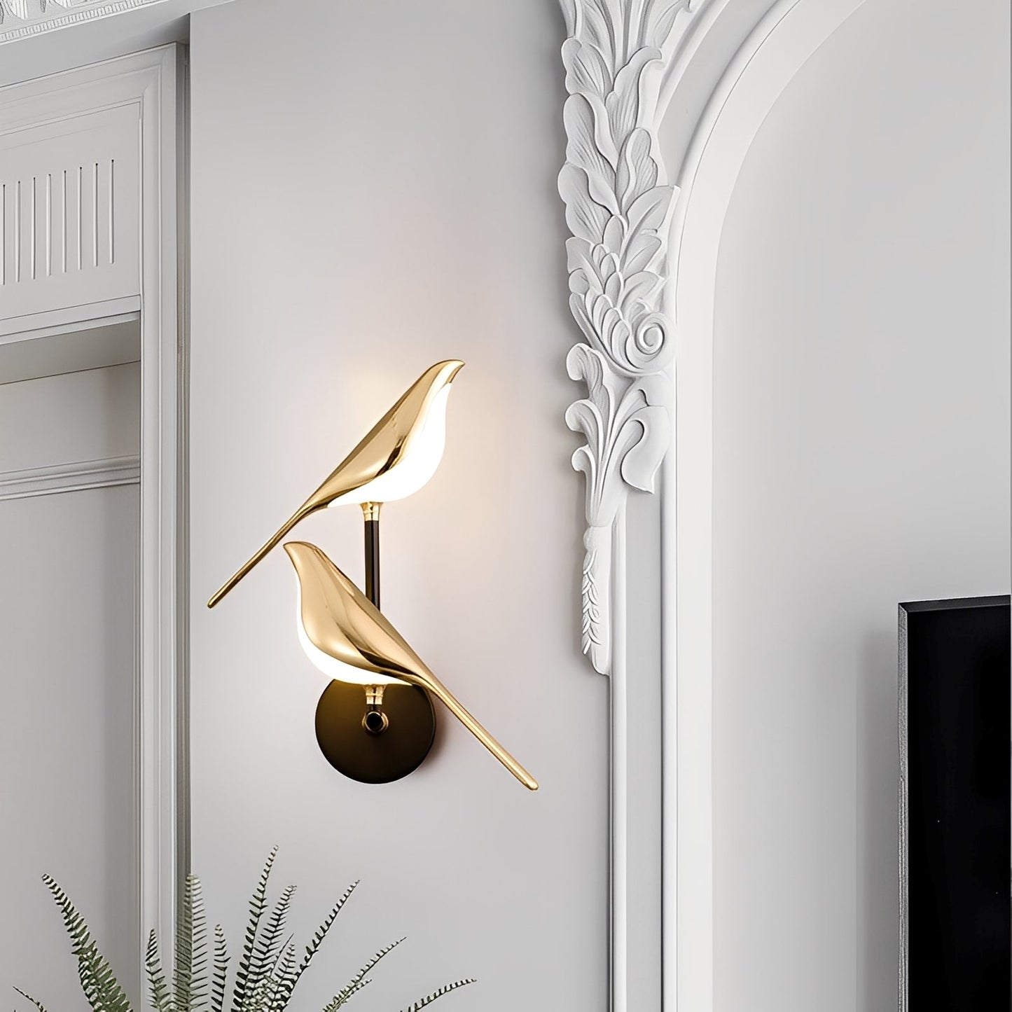 Amira – Kreative Wandlampe in Vogel-Form