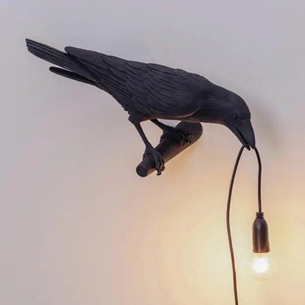 Lambert – Nordische Vogel-Lampe als Tisch- oder Wandleuchte