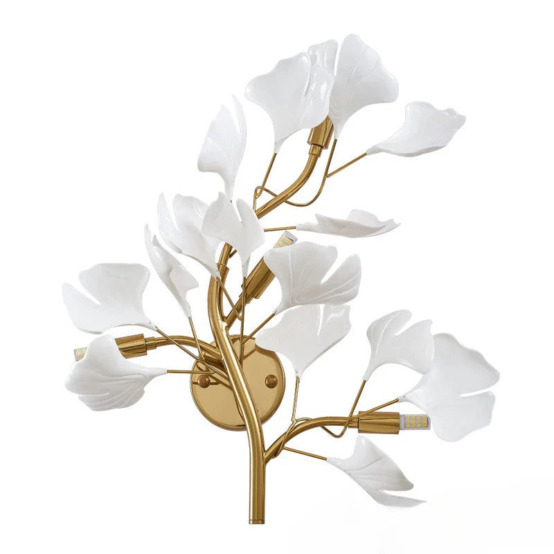 Freja – Blumenast-Wandlampe