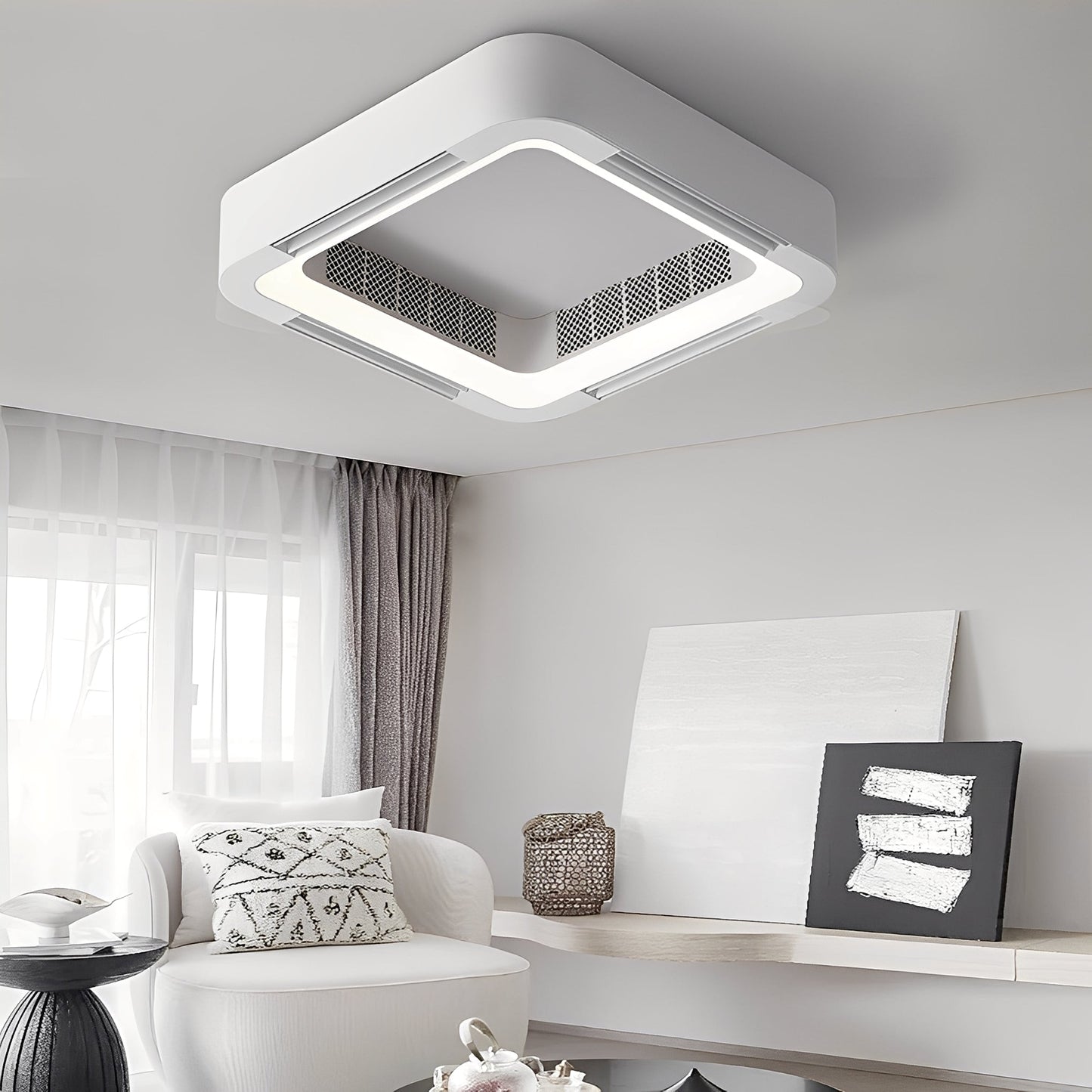 Akeno – Smarte Deckenventilatorlampe