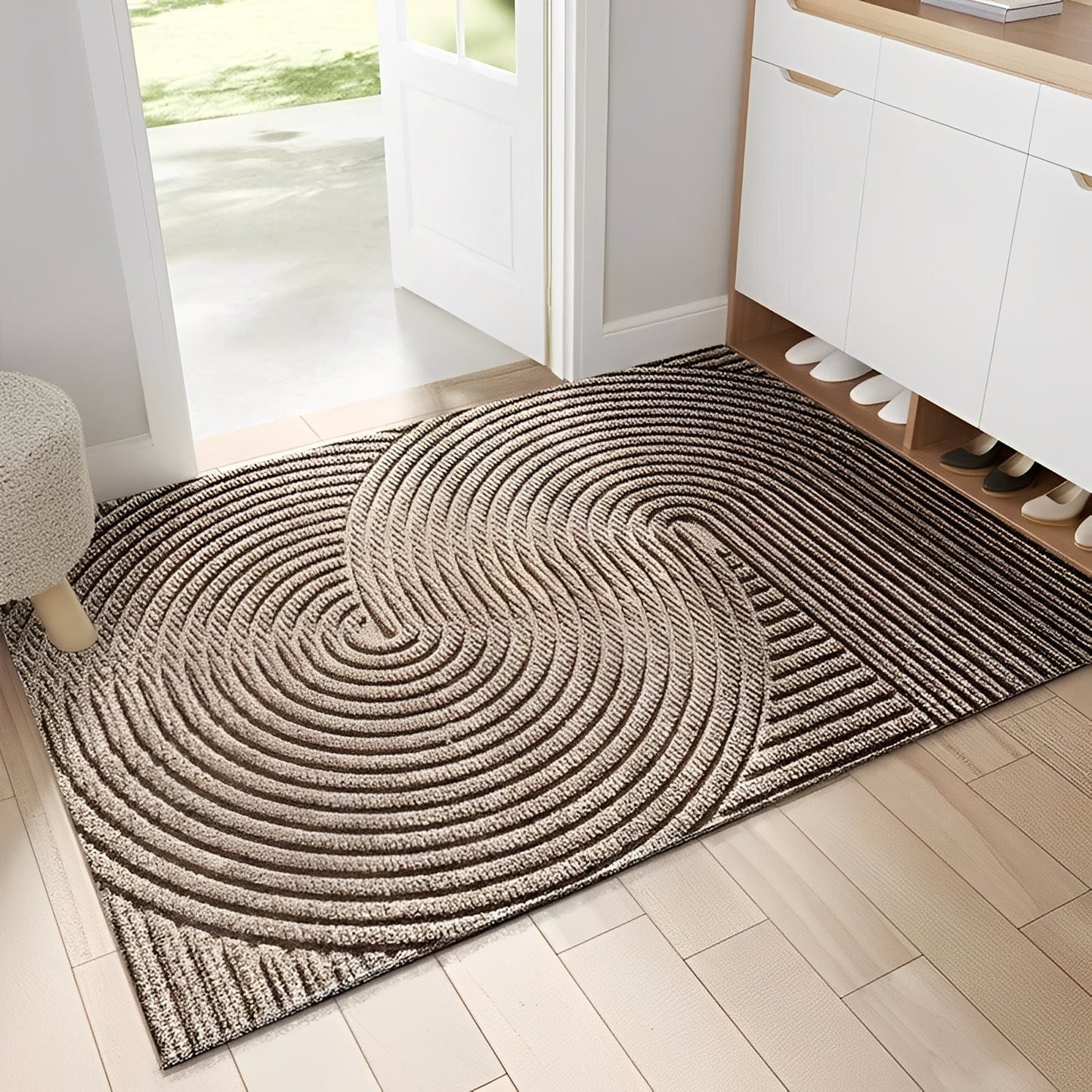 Elvar – Eckige Fußmatte im skandinavischen Design