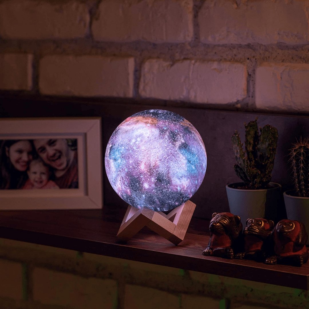 StarAura – Nachtlampe mit Sternenhimmel & Touch-Steuerung