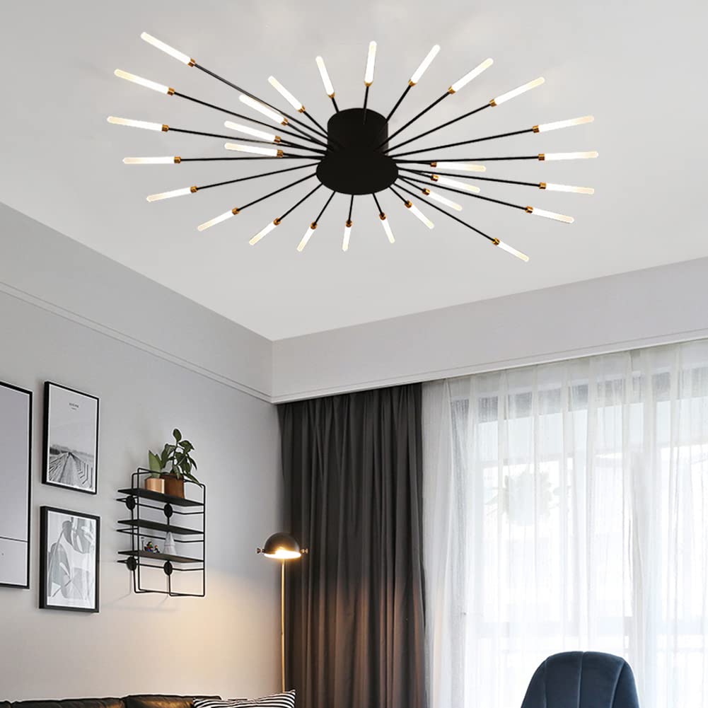 FireGlow – Deckenlampe mit funkelndem Feuerwerk-Design