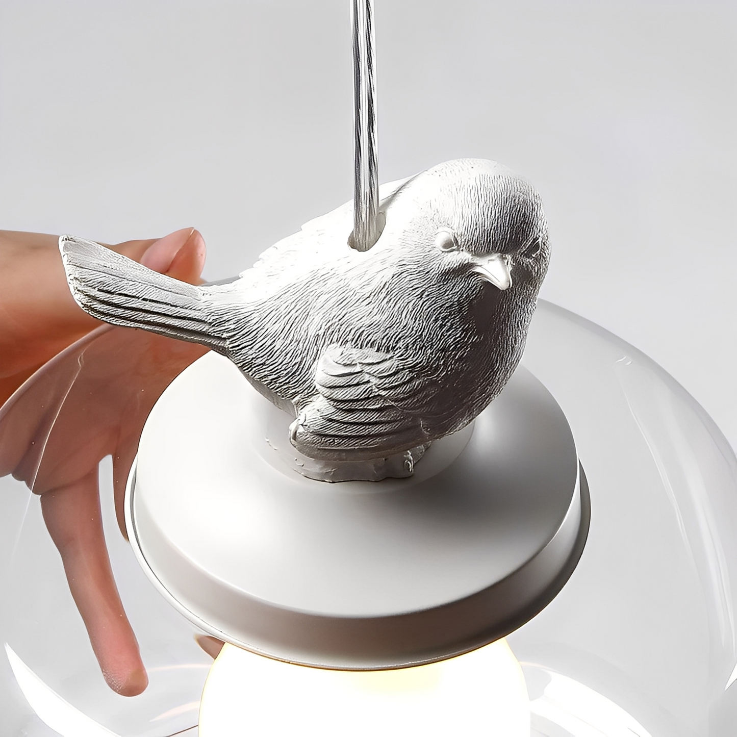 Aurel – Designer-Vogel-Pendelleuchte