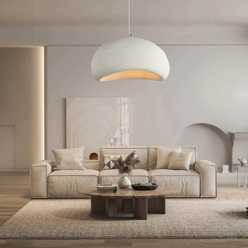 ZenForm – Minimalistische Hängelampe im zeitlosen Wabi-Sabi Design