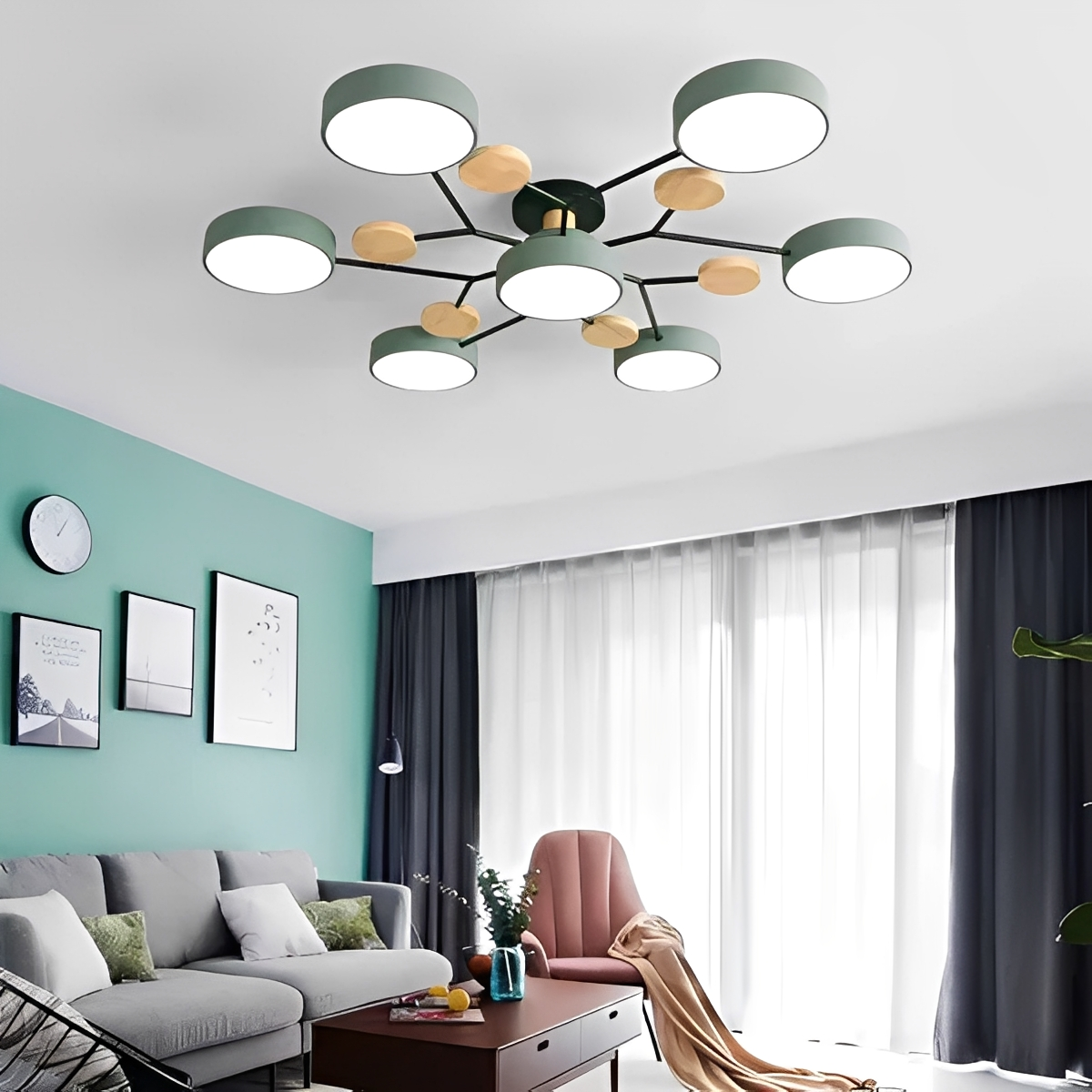 Lumo – Moderne, einfache LED-Deckenleuchte