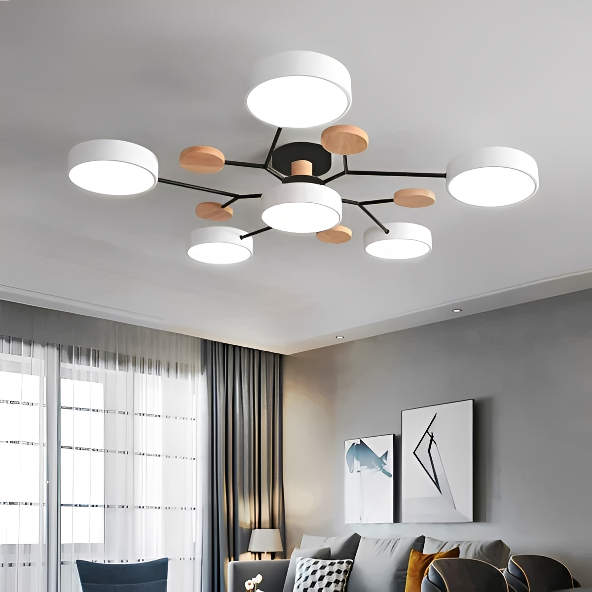 Lumo – Moderne, einfache LED-Deckenleuchte