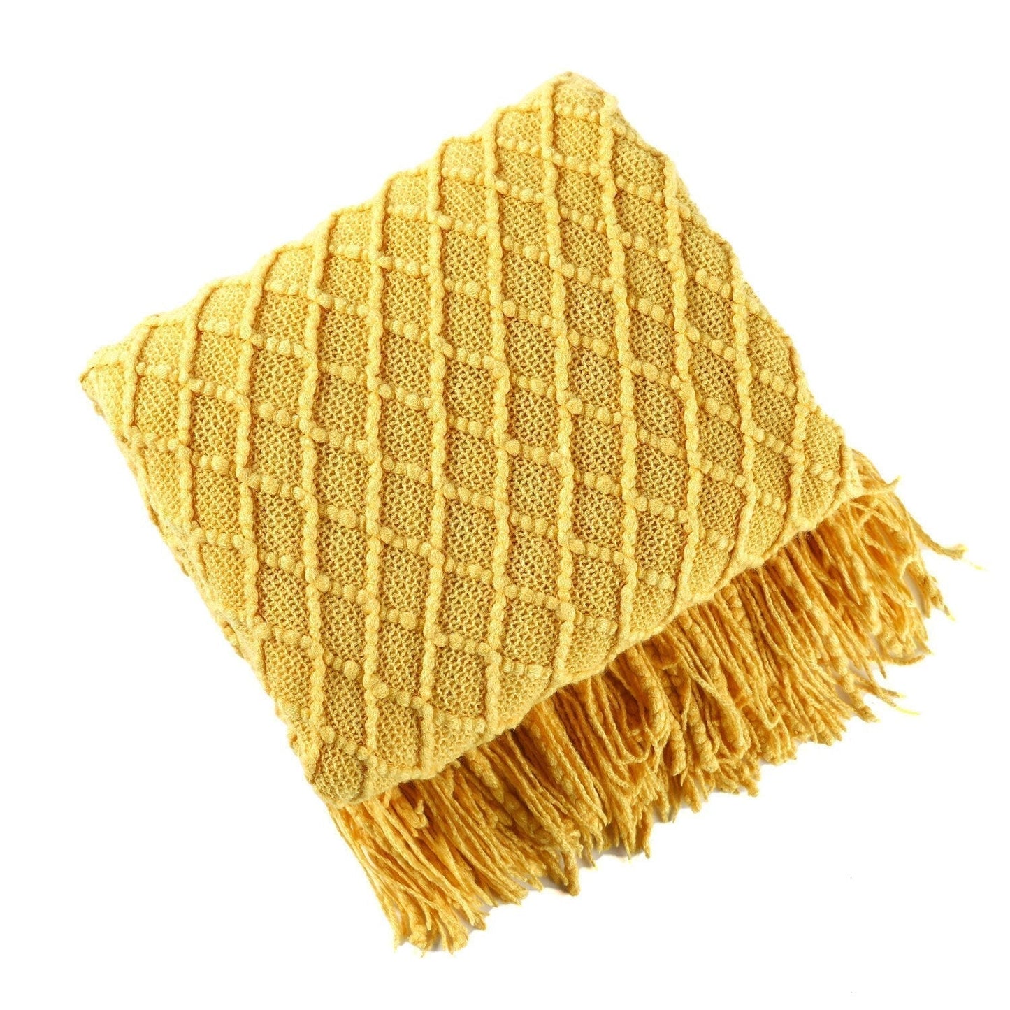 Uela – Kuscheldecke aus Korallenfleece im Einfarb-Look