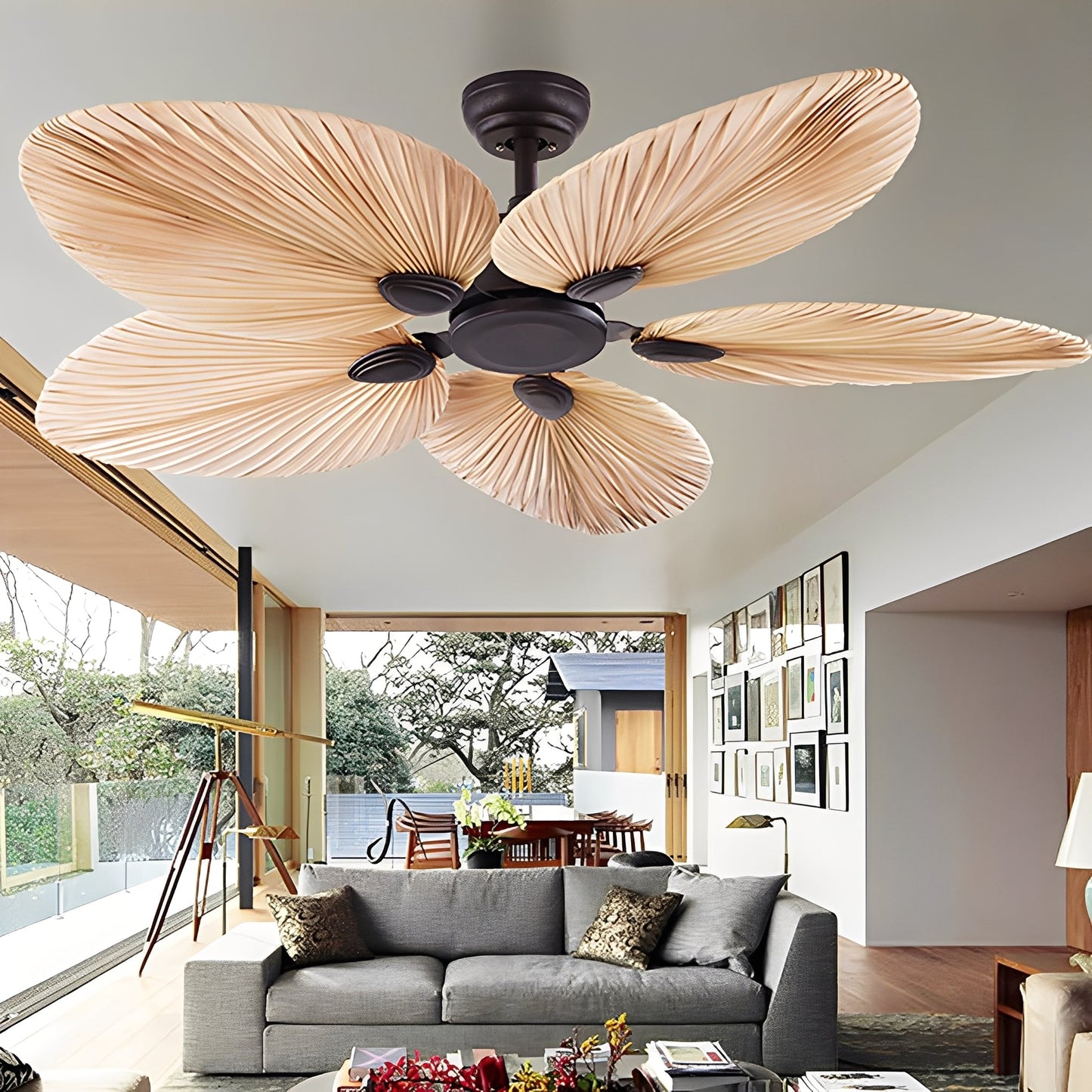 Kwai – Klassischer Deckenventilator mit Holzklingen