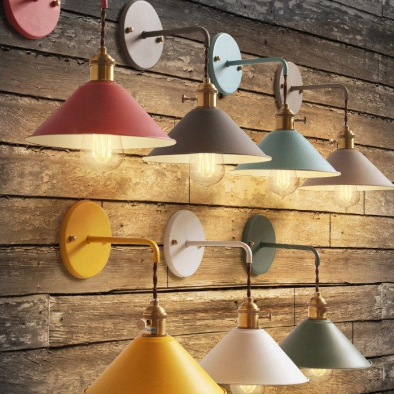 Geen - Farbige Vintage-Wandlampen