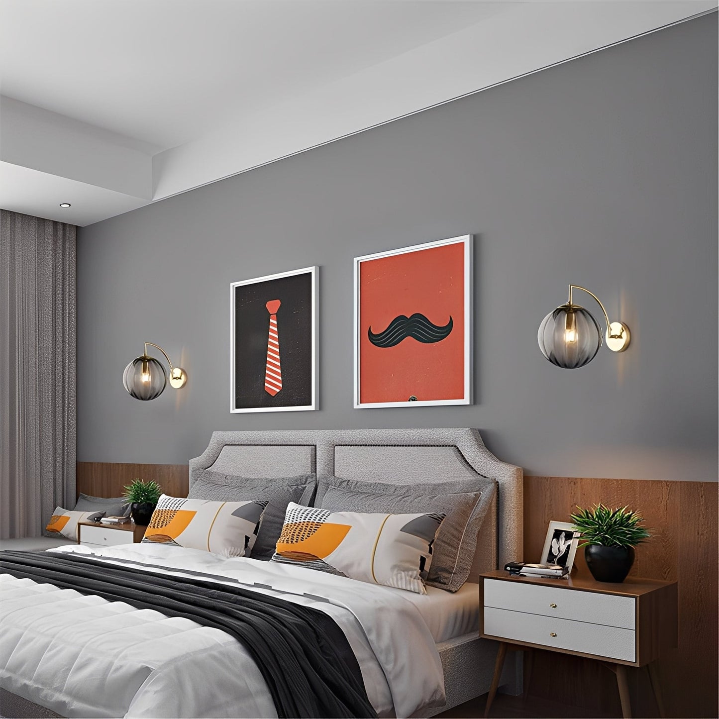 Selma – Europäische Wandlampe