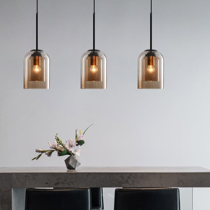 Hyun – Einzigartiger Glas-Kronleuchter im Retro-Stil
