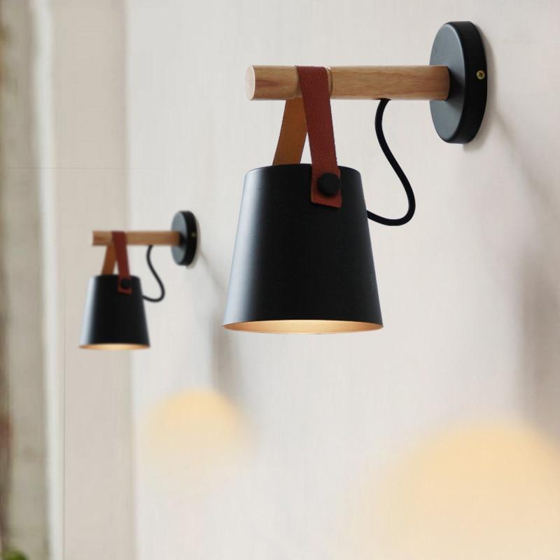 Elin - Hängende Wandleuchte im nordischen Holzdesign