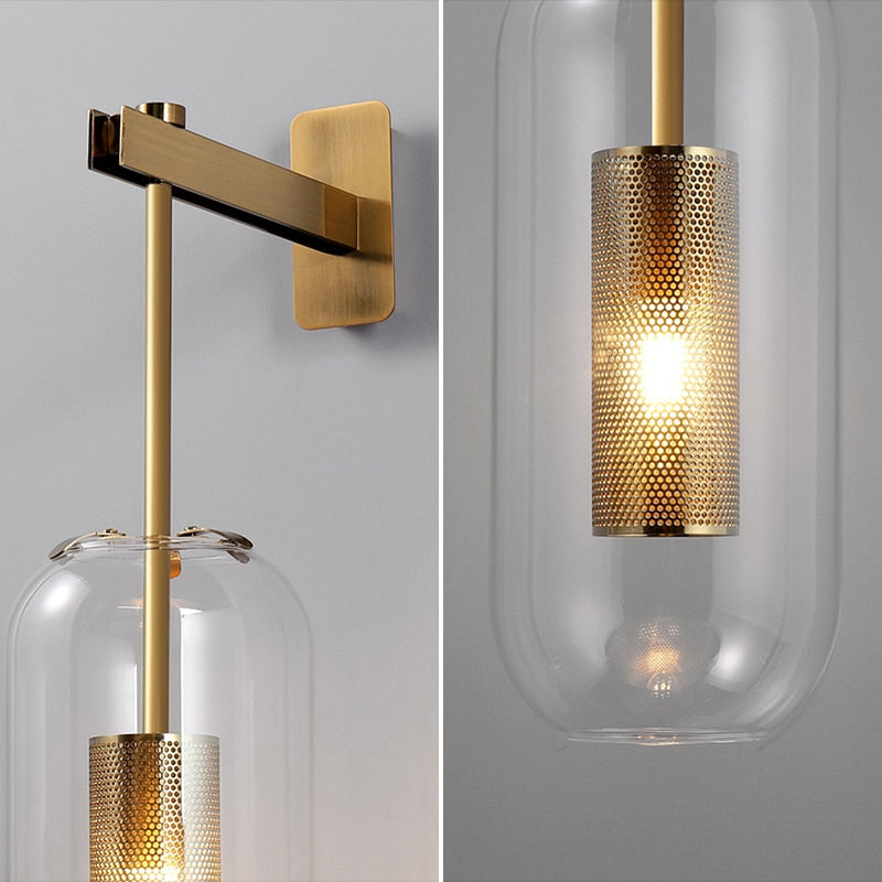 Otis - Moderne Wandleuchte aus Glas
