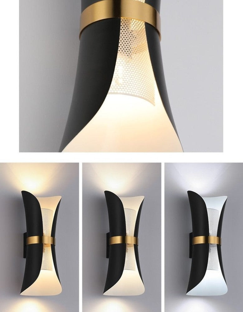 Simplelamp - Moderne Europäische Wandleuchte mit Schleifen-Design