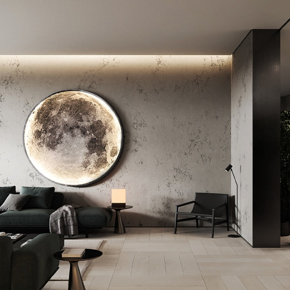 Stjärnljus - 3D LED Mond oder Erde Decken-/Wandleuchte