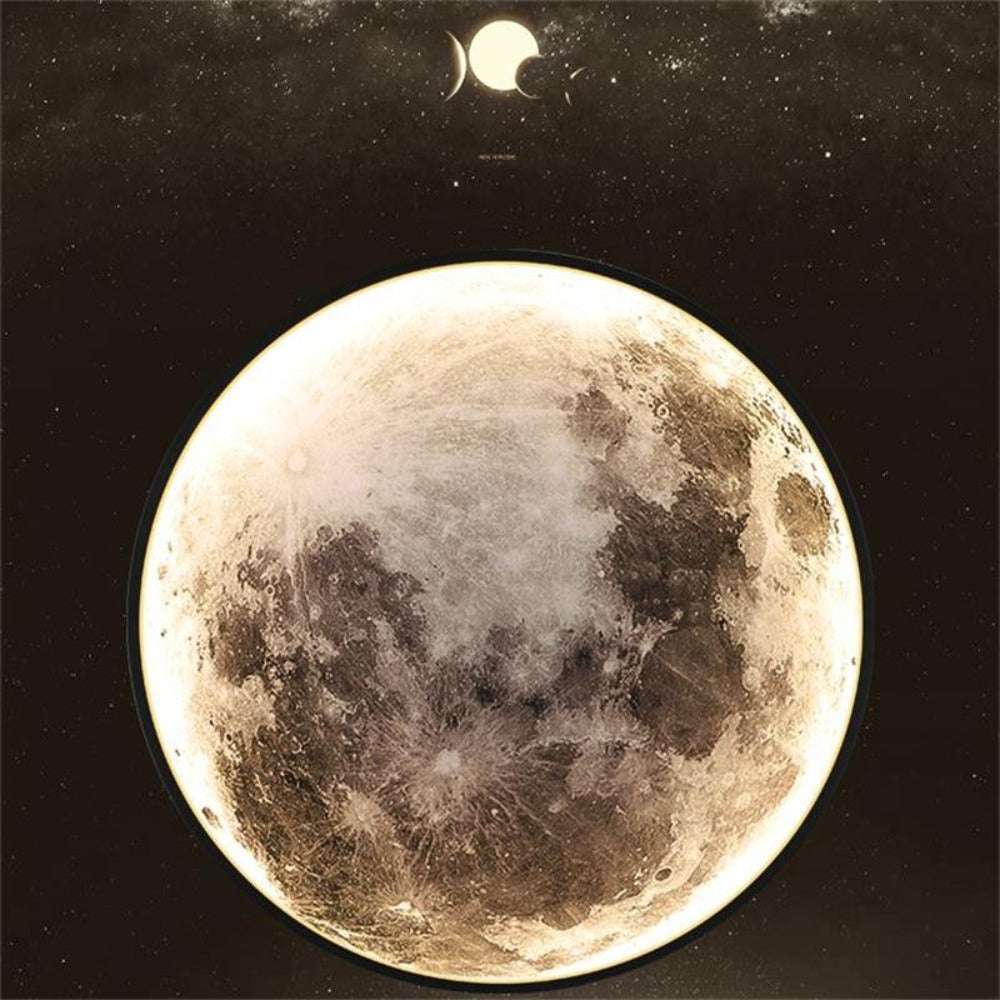 Stjärnljus - 3D LED Mond oder Erde Decken-/Wandleuchte