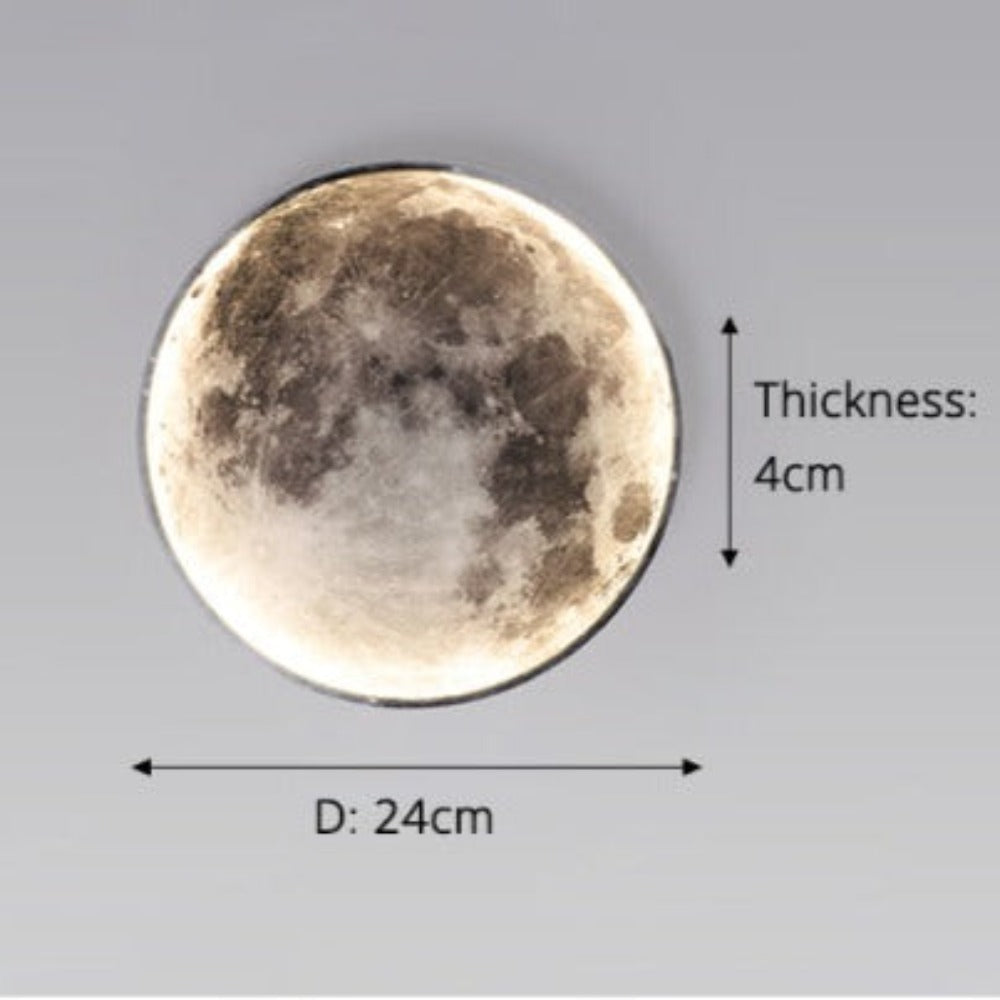 Stjärnljus - 3D LED Mond oder Erde Decken-/Wandleuchte