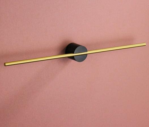 TowelCraft – Moderner Wand-Handtuchhalter aus schwarzem Metall