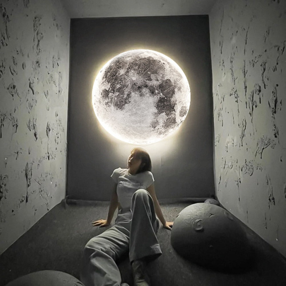 Stjärnljus - 3D LED Mond oder Erde Decken-/Wandleuchte