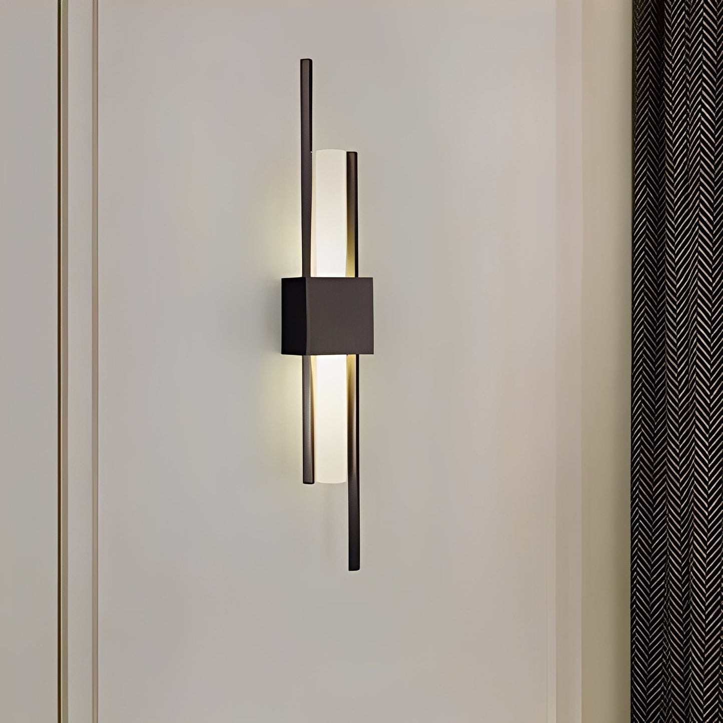Elena – Kupfer Wandlicht mit Schirm