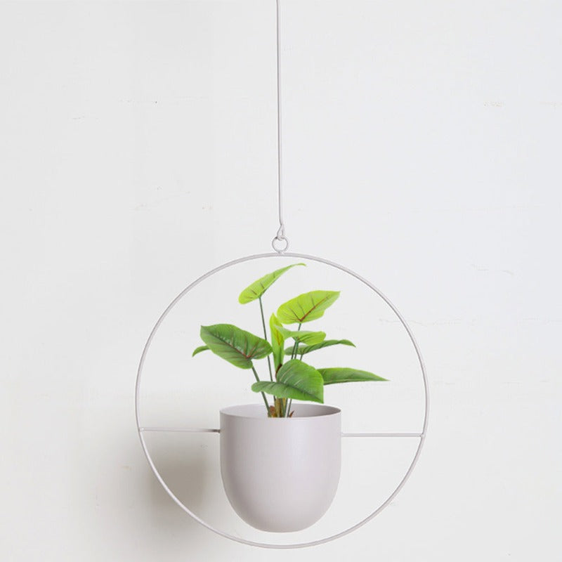 MetalBloom – Hängender Metall-Pflanztopf im stilvollen Design