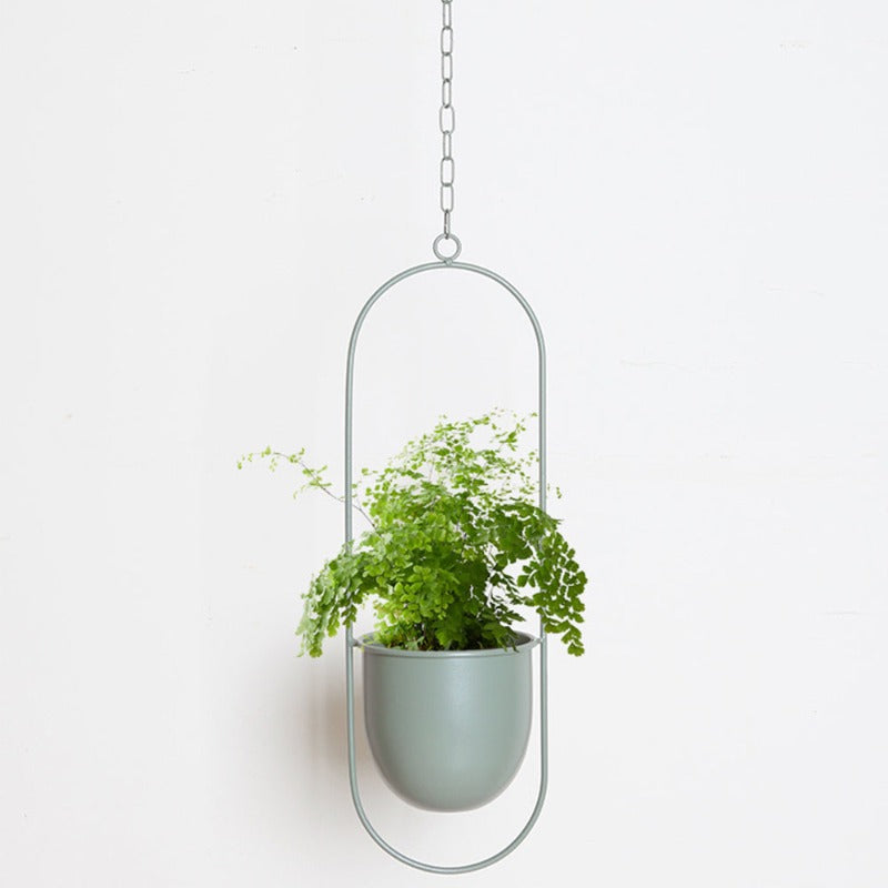 MetalBloom – Hängender Metall-Pflanztopf im stilvollen Design