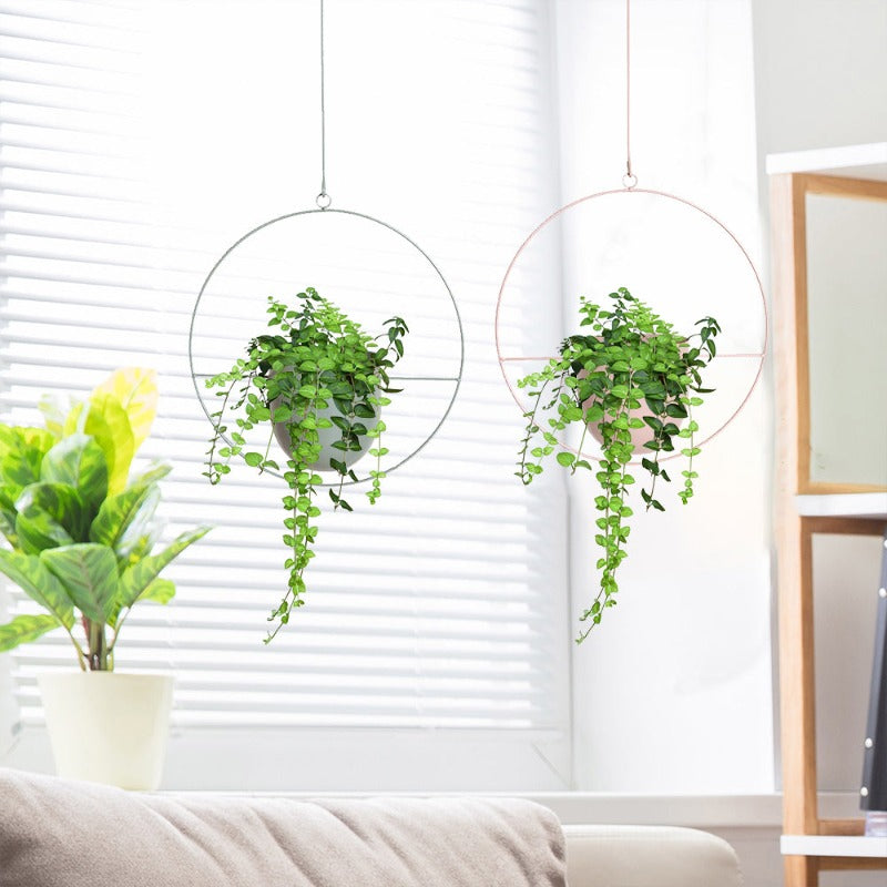 MetalBloom – Hängender Metall-Pflanztopf im stilvollen Design