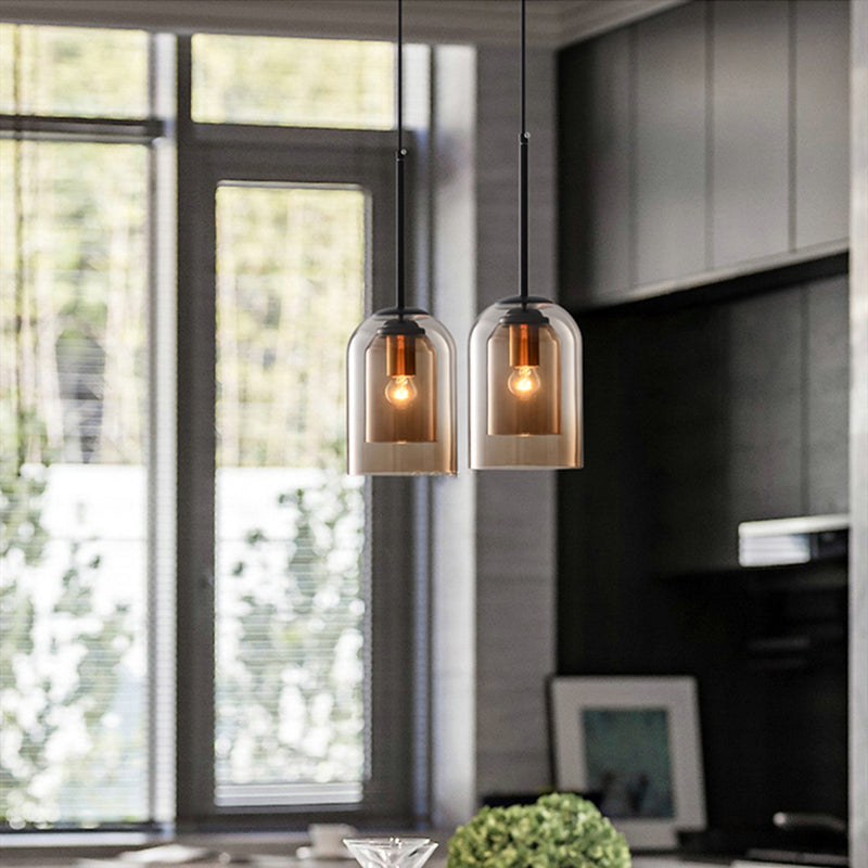 Hyun – Einzigartiger Glas-Kronleuchter im Retro-Stil