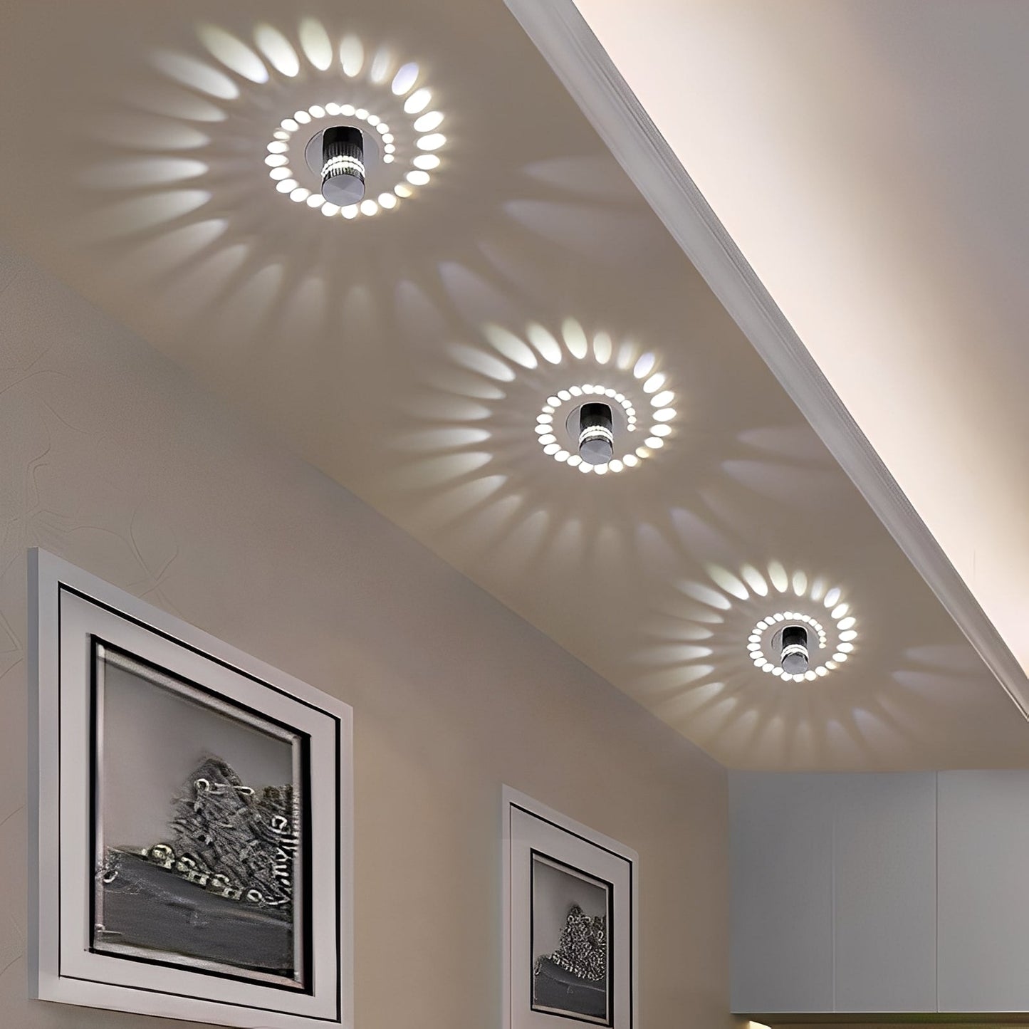 Jess – Modernes Spiral-LED Licht