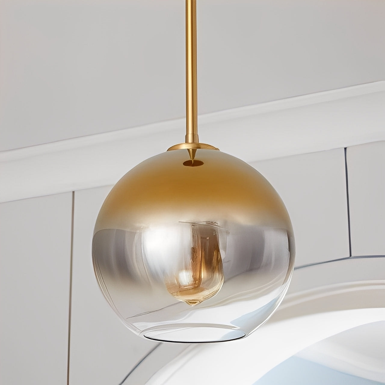 Celia – Einfach gestaltete Glas Pendelleuchte