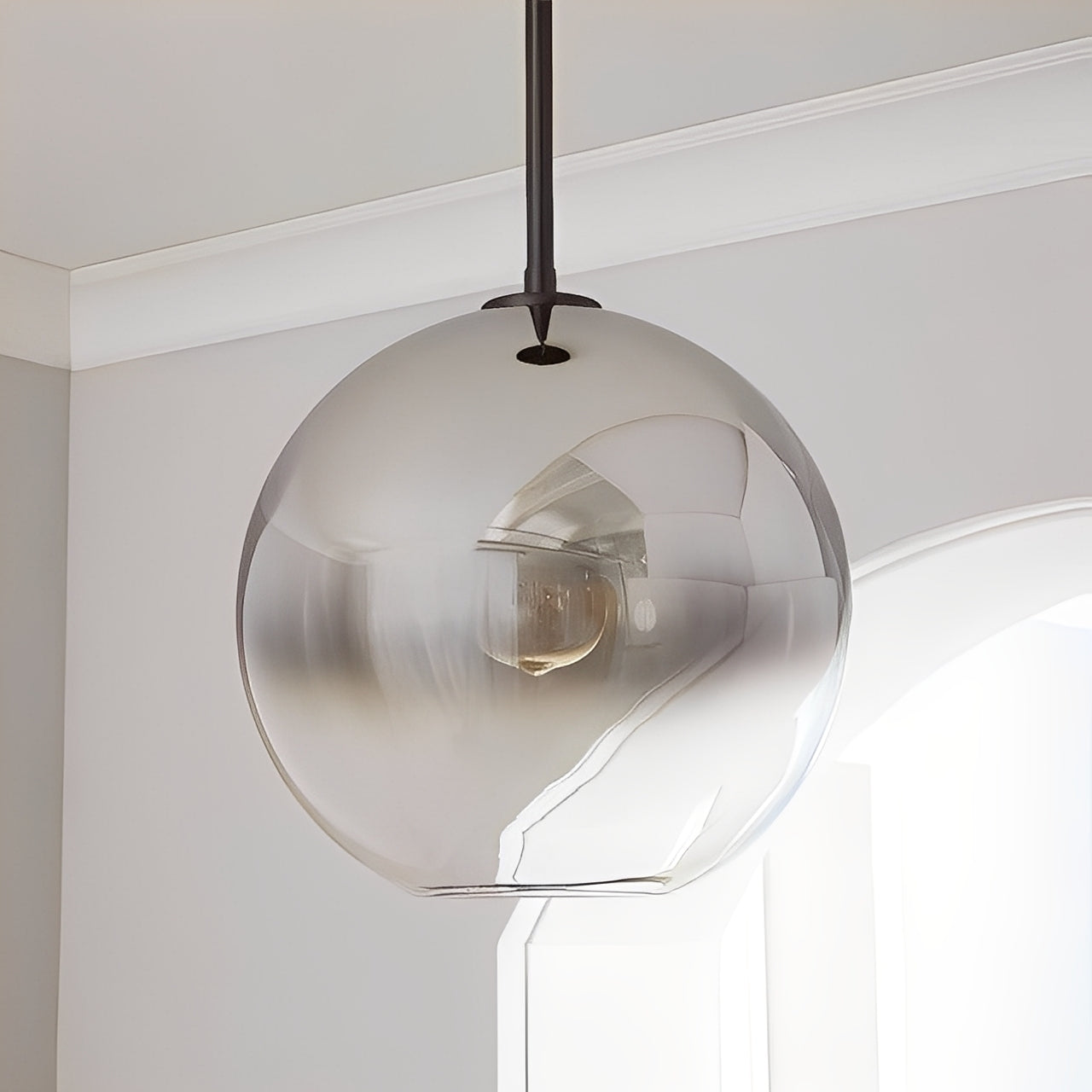 Celia – Einfach gestaltete Glas Pendelleuchte