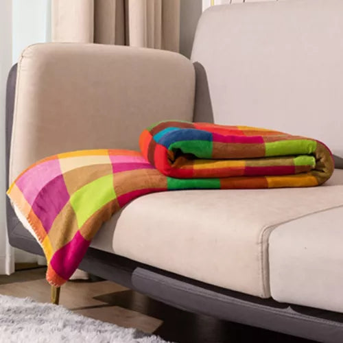 Nolan – Wendbare Sherpa-Decke aus Coral Fleece für elegantes Wohlfühlen