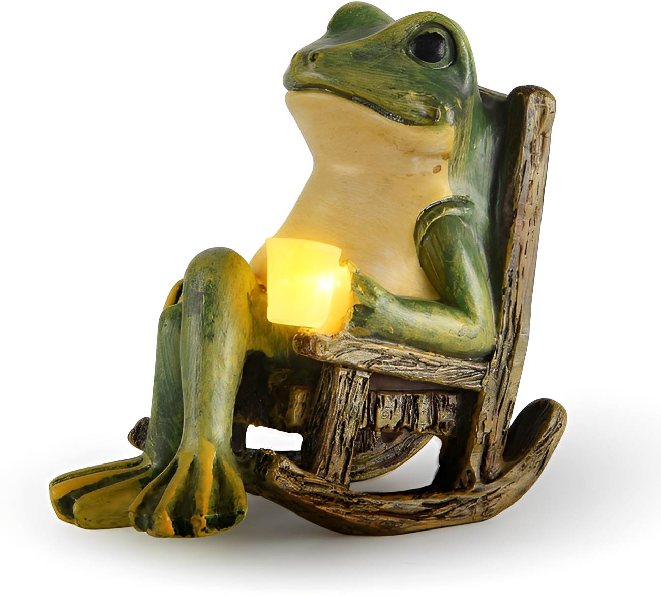 Frilo – Spaßige Frosch-Solarfigur