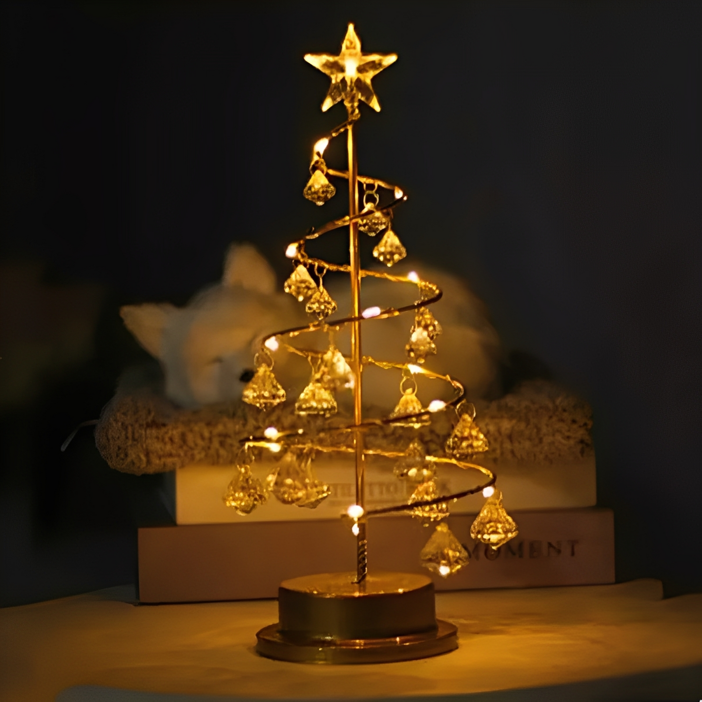 Yamira – Kristall Weihnachtsbaum LED-Lichterkette