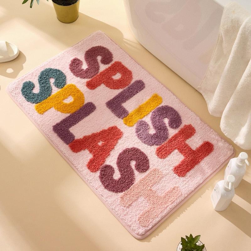 SplashMat – Rutschfeste Badezimmermatte mit Statement