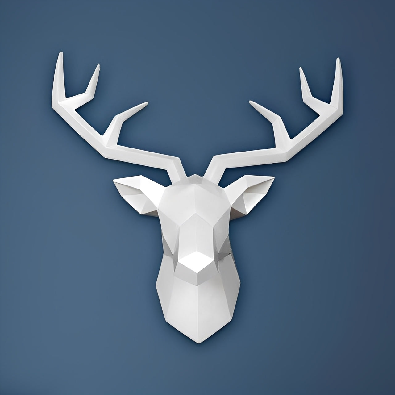 NordicAntler – Antilopenkopf-Wanddeko im Vintage-Stil