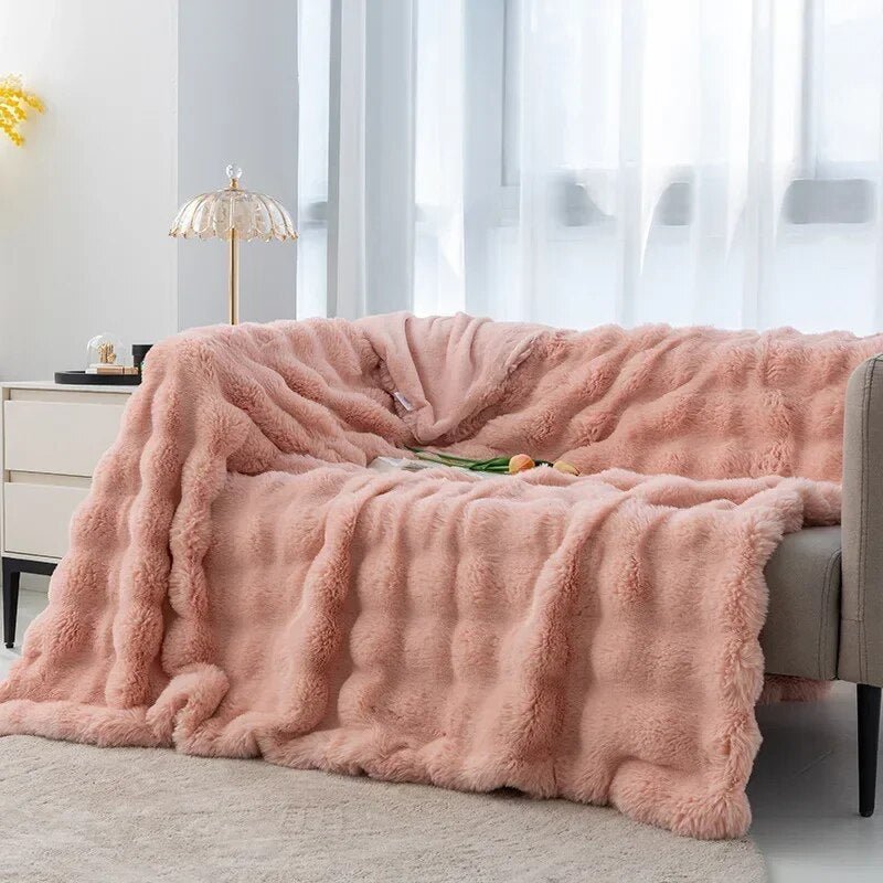 Nobi – Weiche Flanell-Bubble-Decke