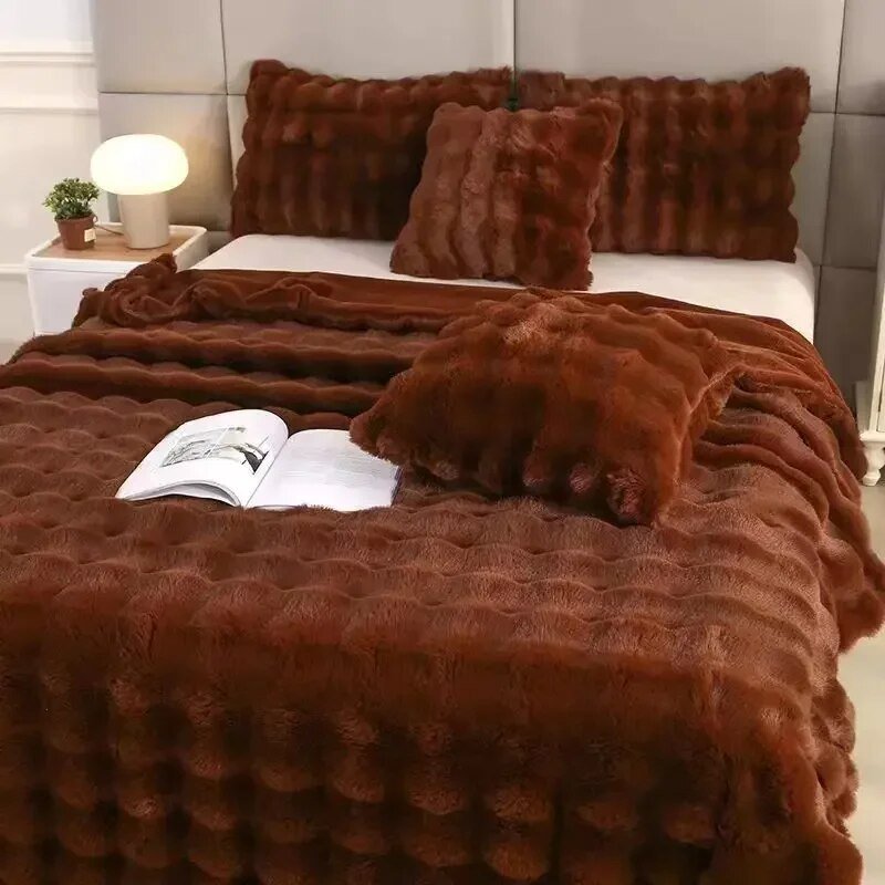 Nobi – Weiche Flanell-Bubble-Decke